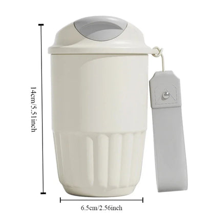 Double Wall Ceramic Liner Thermal Mug for Coffee(40 ml)