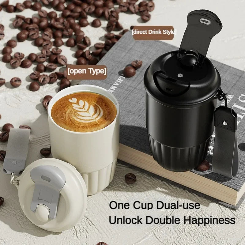 Double Wall Ceramic Liner Thermal Mug for Coffee(40 ml)