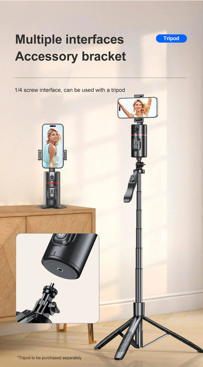 Phone Stabilizer Smart Facial Tracking-Stick Tripod