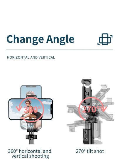 Phone Stabilizer Smart Facial Tracking-Stick Tripod