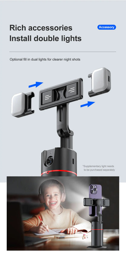 Phone Stabilizer Smart Facial Tracking-Stick Tripod