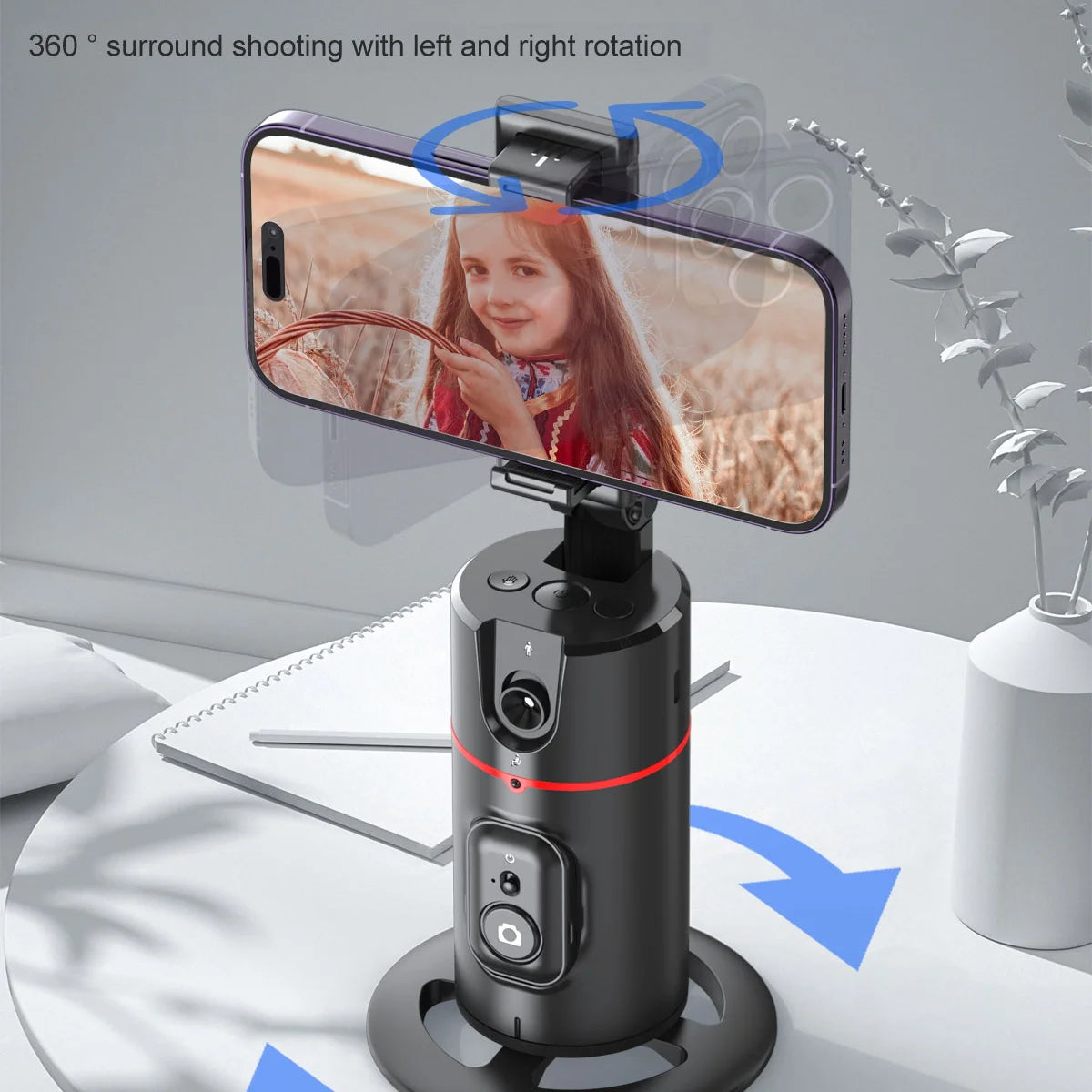 Phone Stabilizer Smart Facial Tracking-Stick Tripod